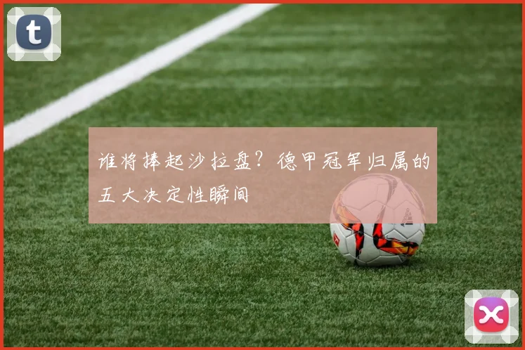 谁将捧起沙拉盘？德甲冠军归属的五大决定性瞬间