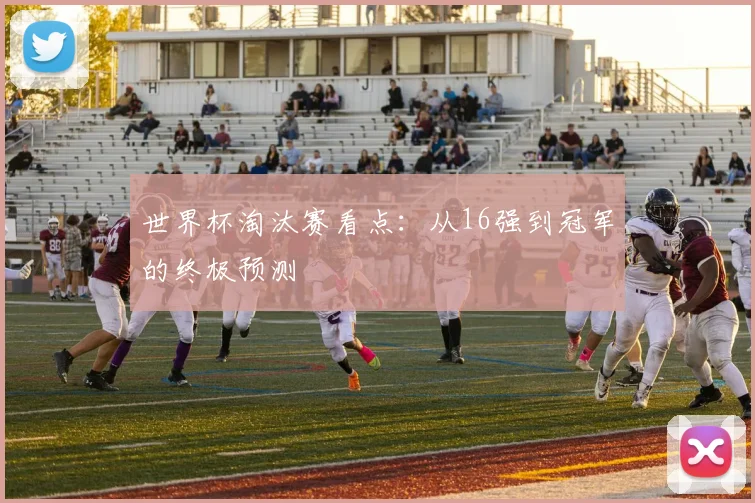 世界杯淘汰赛看点：从16强到冠军的终极预测
